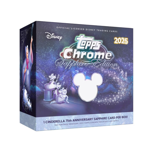 2025 Topps Chrome Disney Sapphire Edition Box