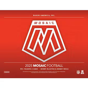 2025 Panini Mosaic Football Hobby Blaster 20 Box Case